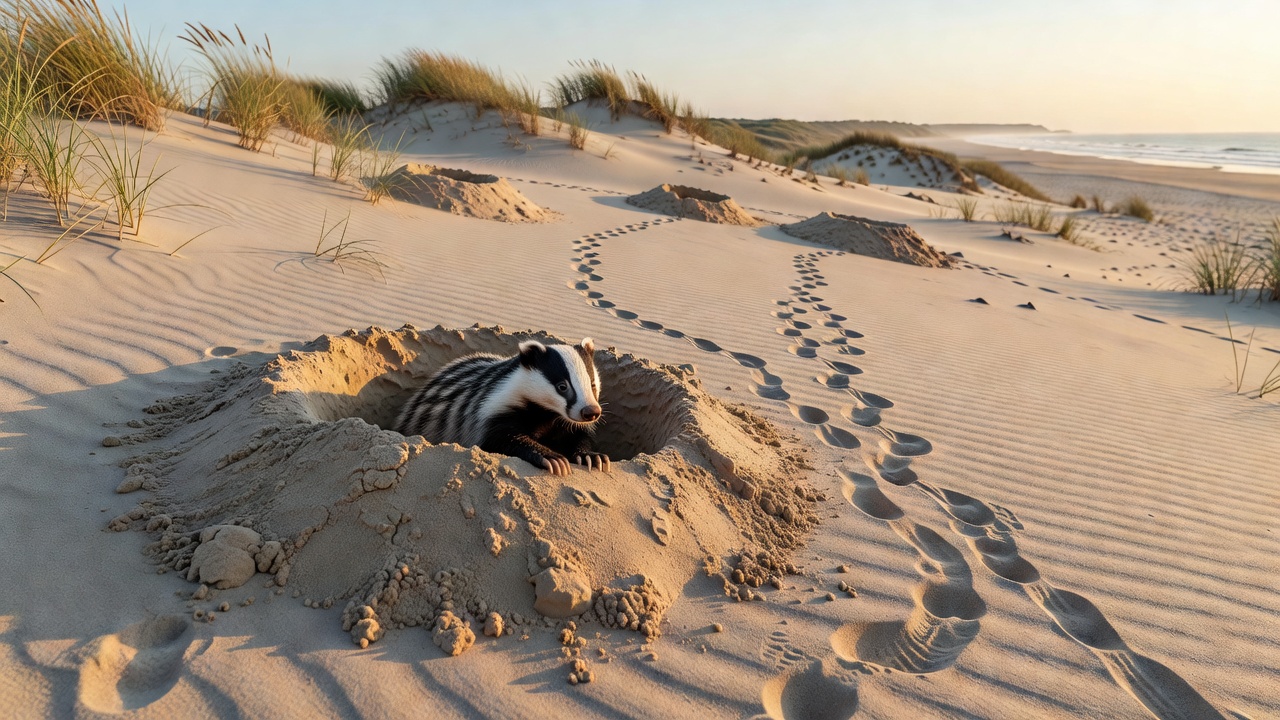 How Burrowing Wildlife Reshapes Sediment Dynamics in Isolated Coastal Dune Habitats